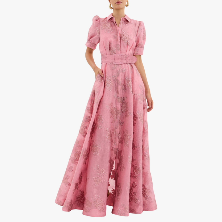 Anabella | Short Puff Sleeves Dress