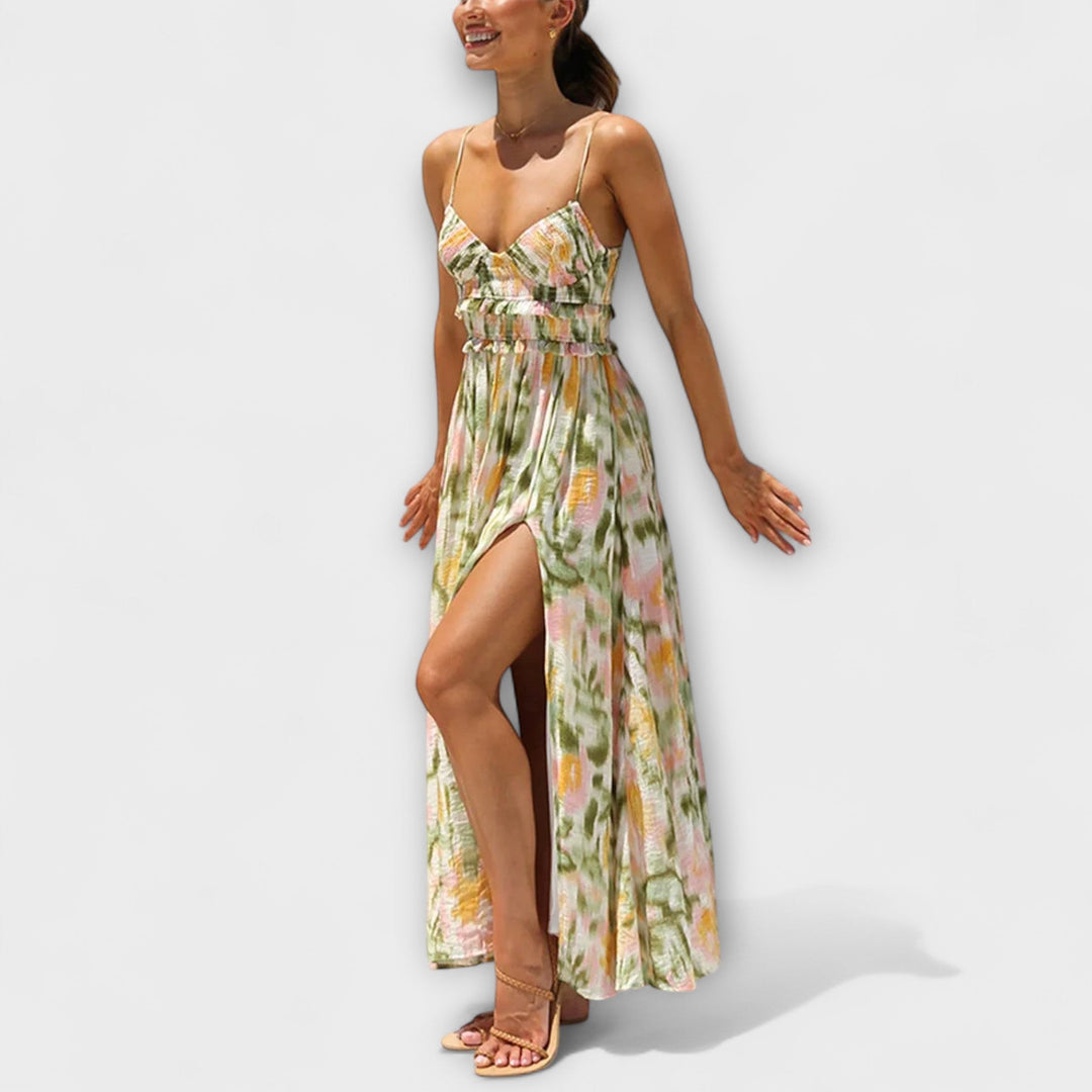 Annalise – Floral Print Walk-Friendly Dress