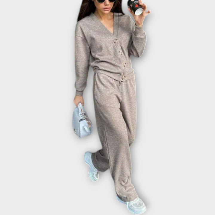 Chantal | Cardigan & Pants Set