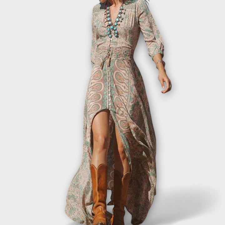 Carolin | Casual bohemian maxi dress
