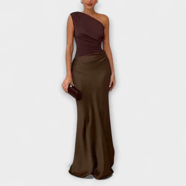 Elara™ | Elegant Pleated Maxi Dress