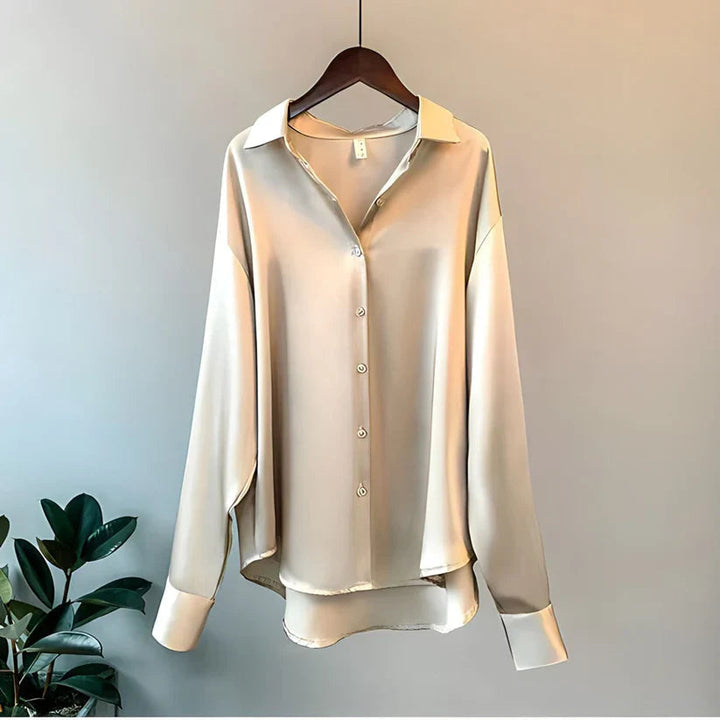 Sienna™ | Elegant Silk Blouse
