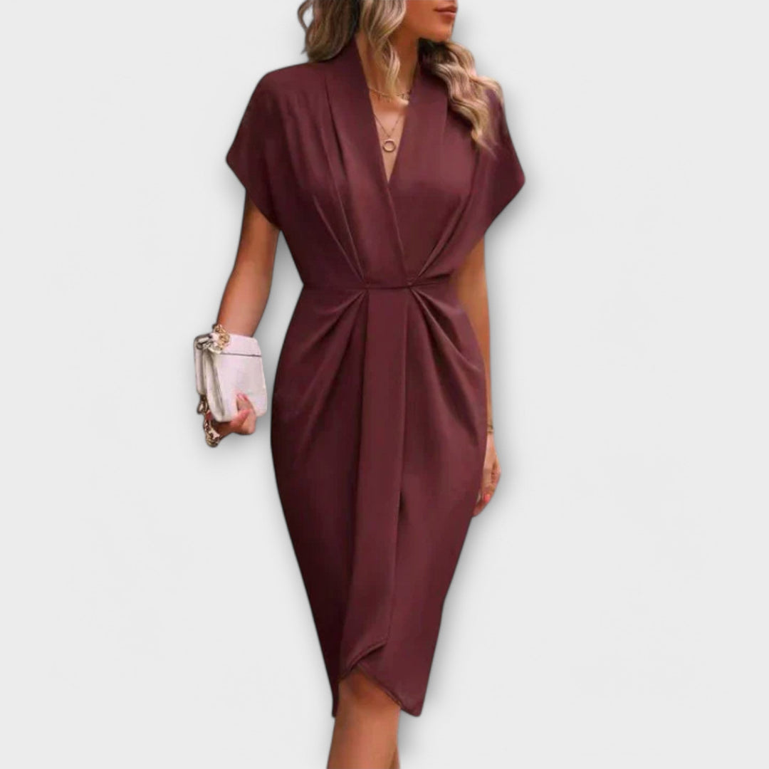 Serena – Wrap Midi Dress