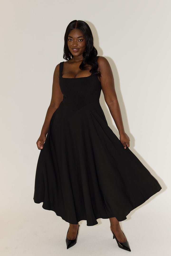 Amelia™ | Timeless and Elegant Mid Dress