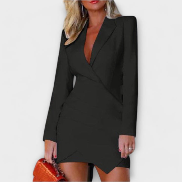 Carolin | Long-sleeved blazer dress for women