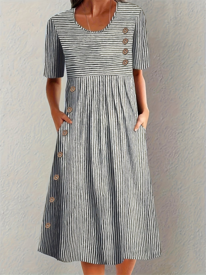 Britney™ | Striped Summer Dress