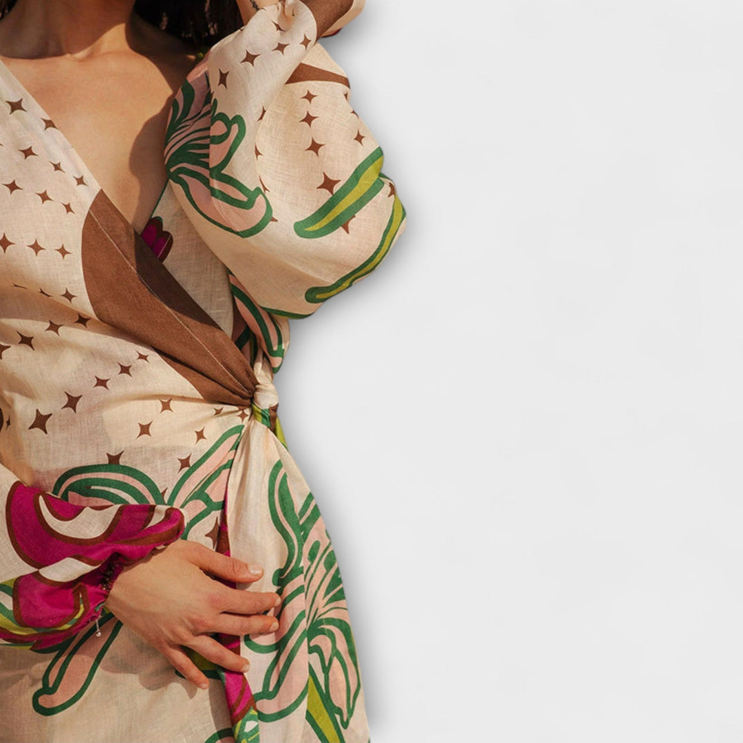 Tracey – Wrap Maxi Dress