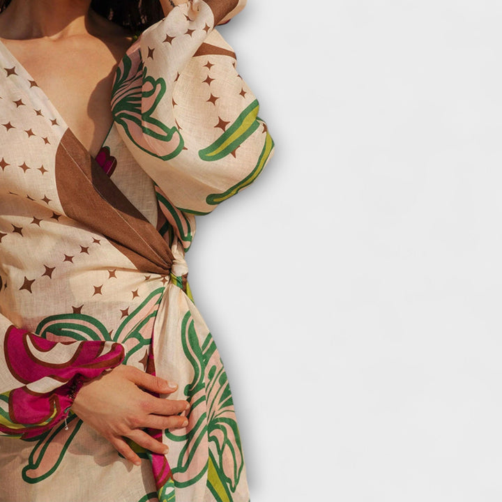 Tracey – Wrap Maxi Dress