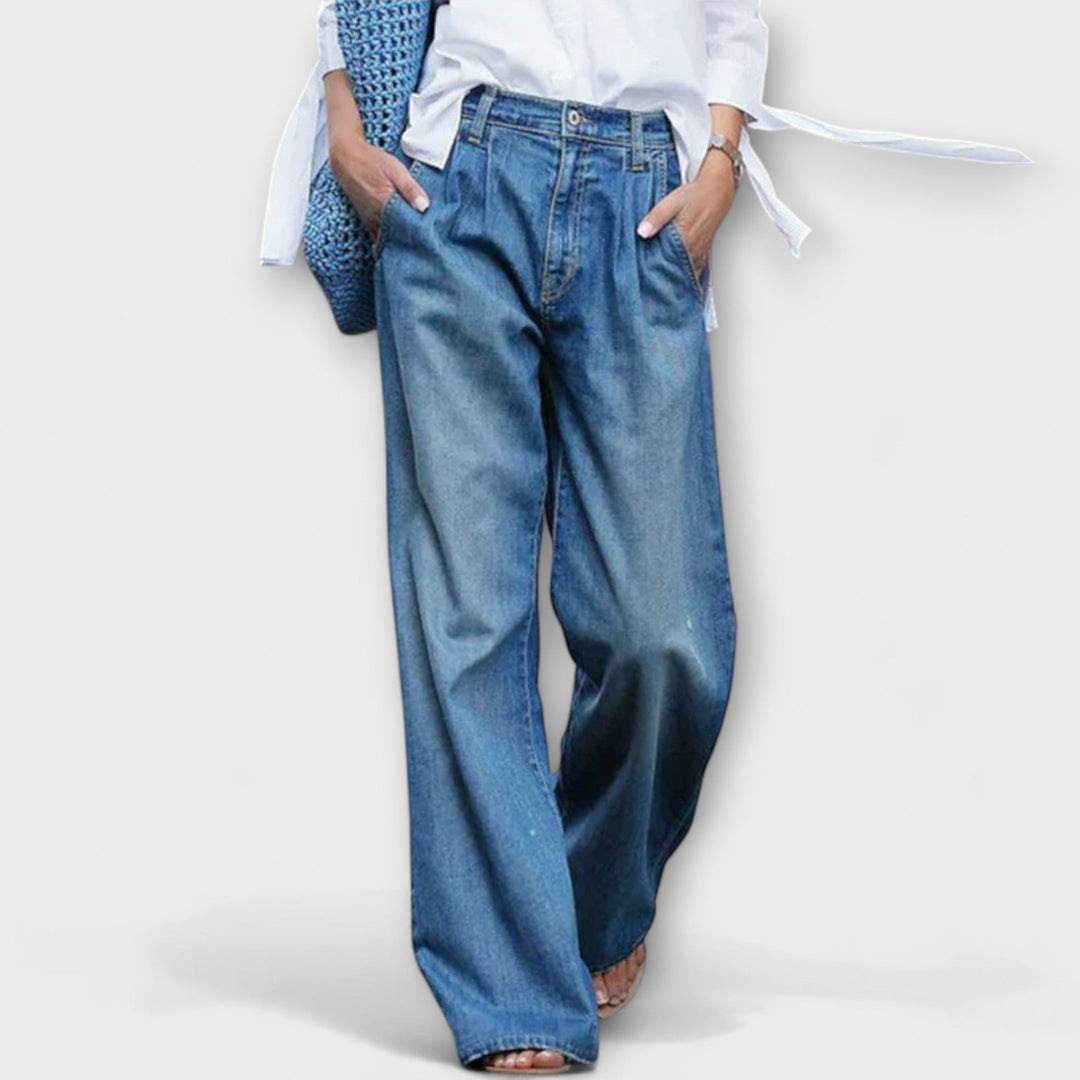 Ava | High-quality jeans with a wide leg