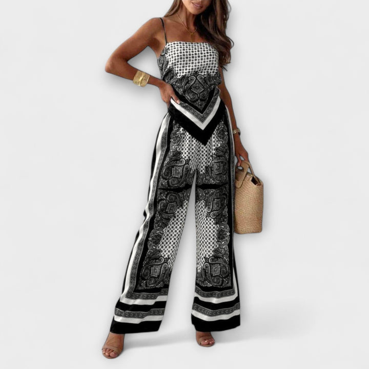 Dakota – Stylish Corset Top & Trouser Set