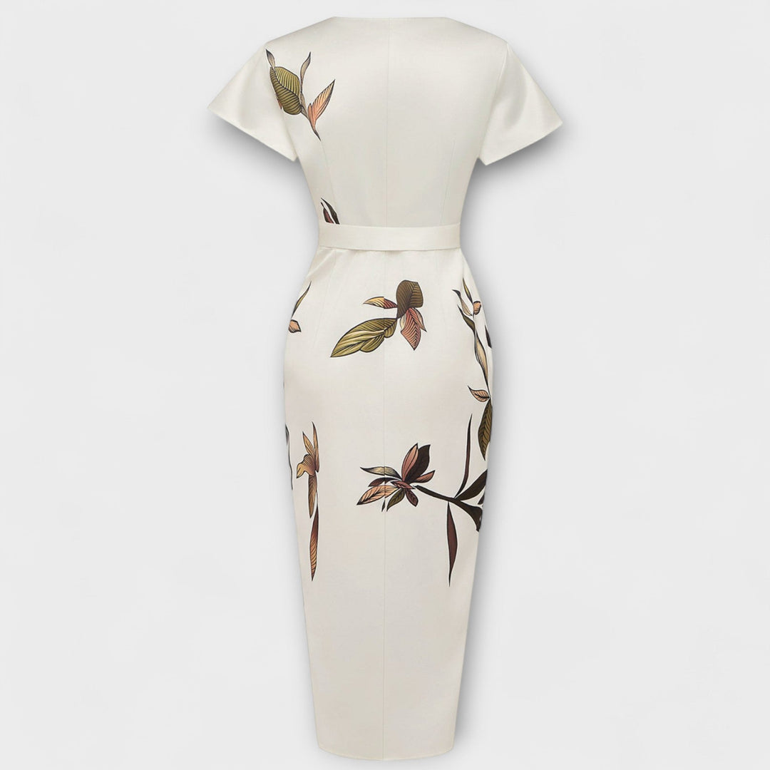 Serena – Satin Wrap Dress