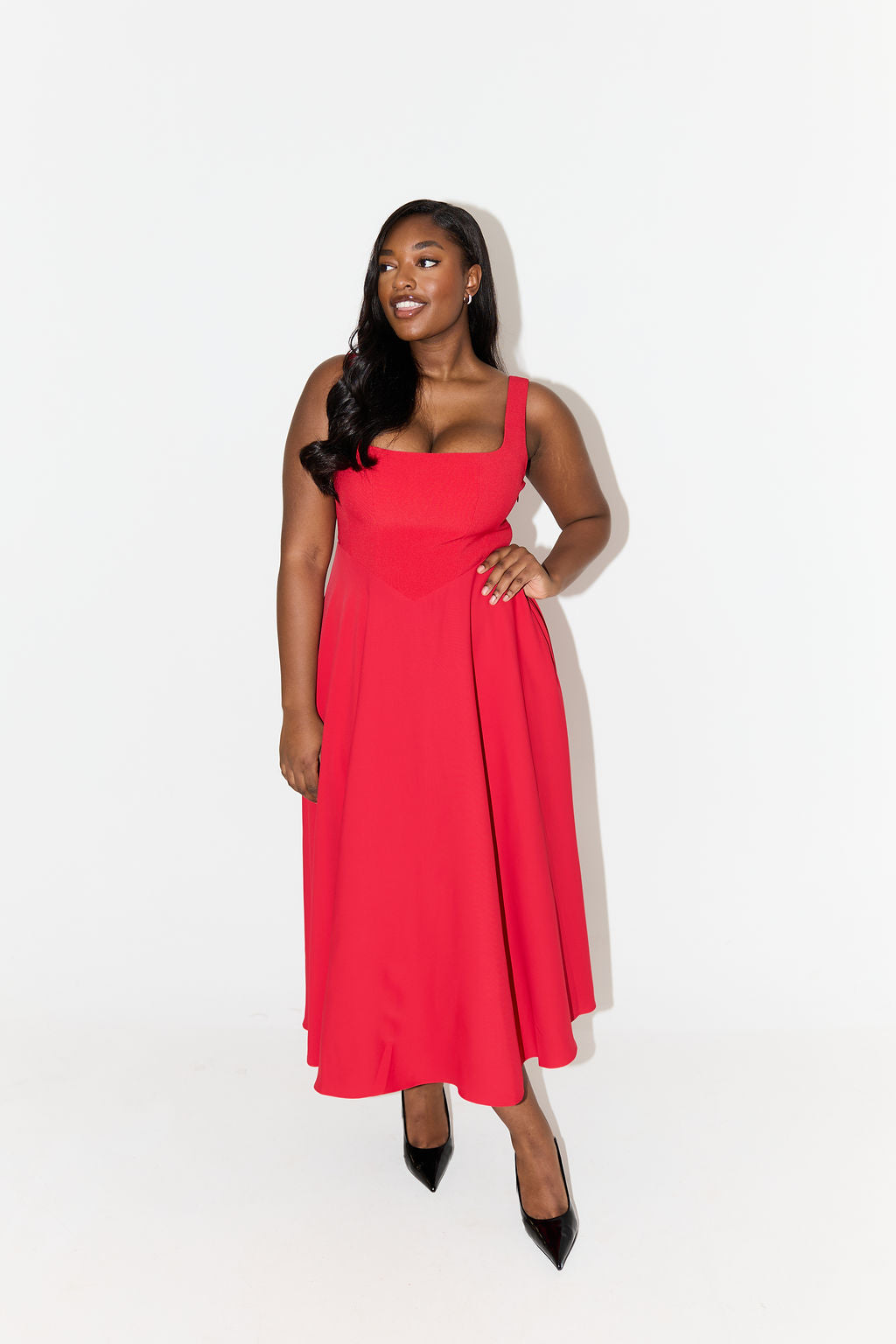 Amelia™ | Timeless and Elegant Mid Dress