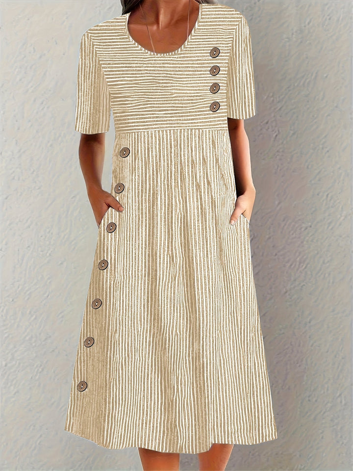 Britney™ | Striped Summer Dress