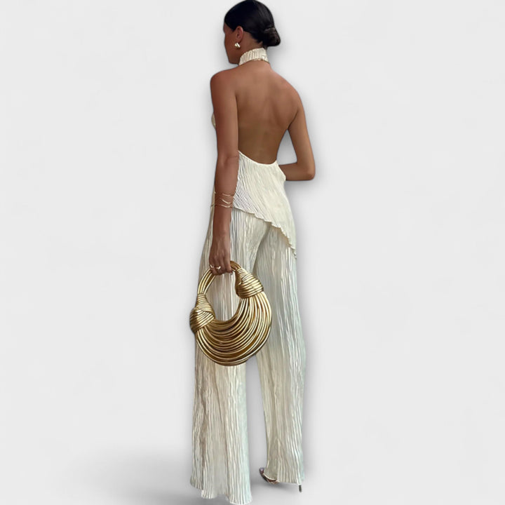Pilarica – Pleated Asymmetric Co-Ord Set