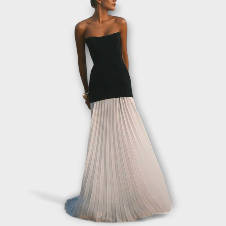 Isolde – Elegant Pleated Midi Skirt Set