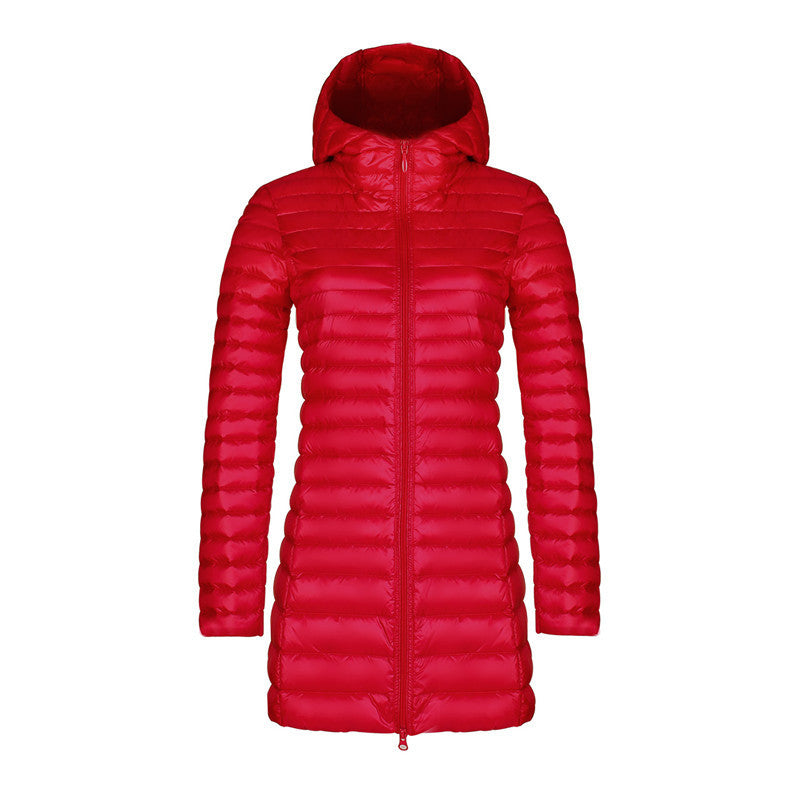 Elara | Slim Hooded Down Jacket