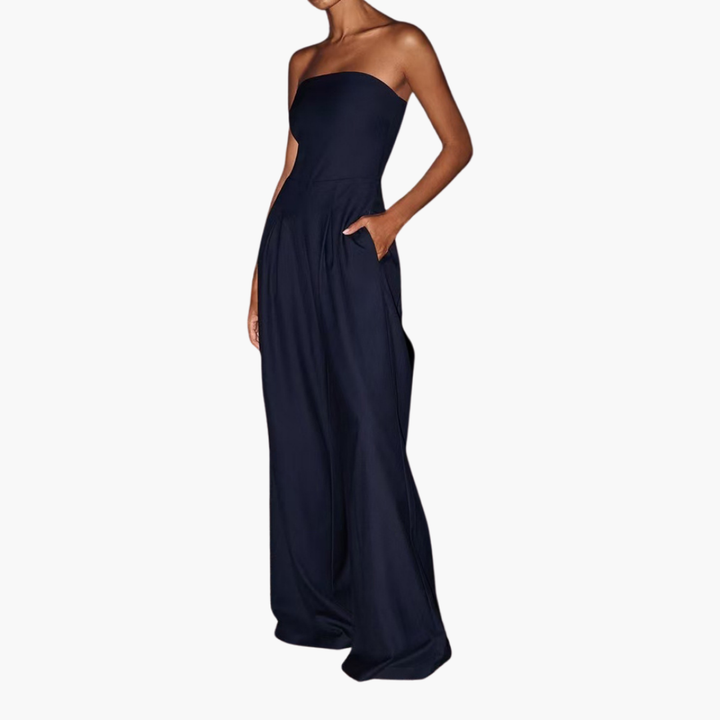 Isla | Backless Wide-Leg Jumpsuit