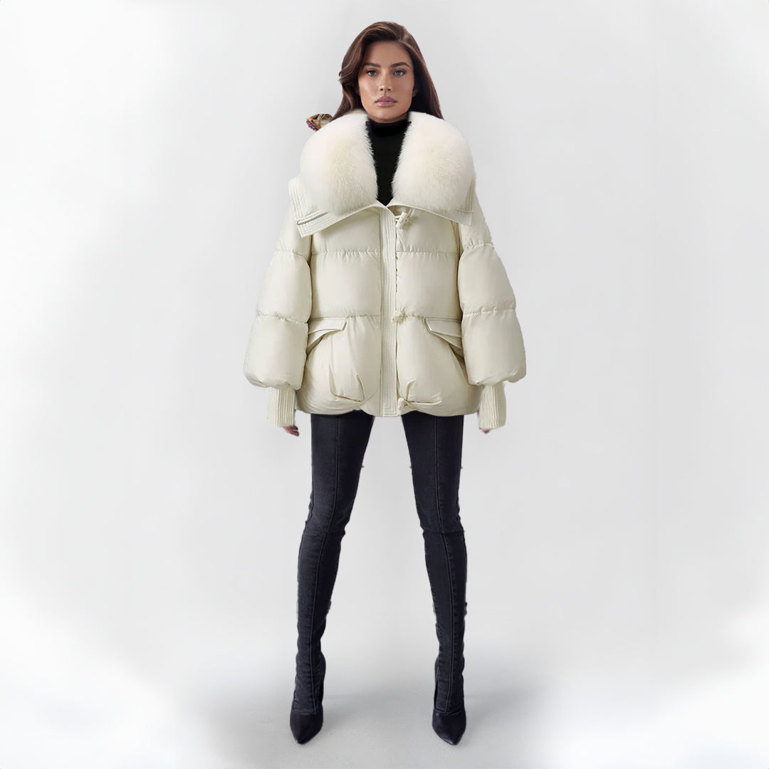 Clara | Elegant Faux Fur Jacket
