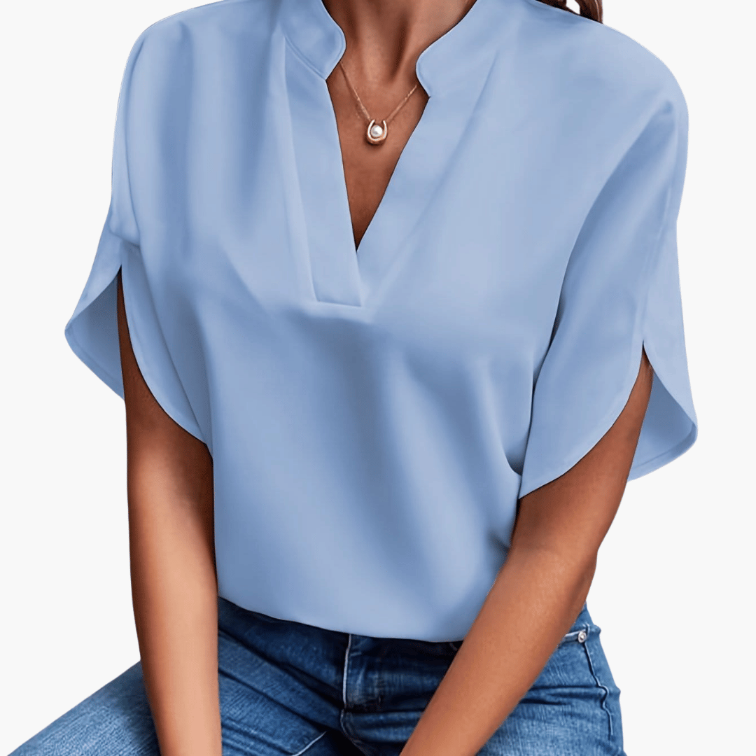 Eliana | Draped Blouse