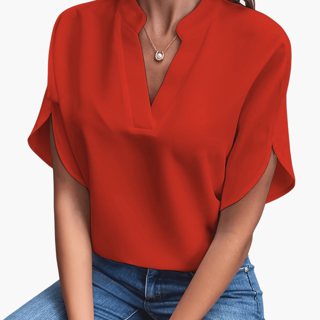 Eliana | Draped Blouse