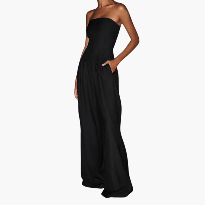 Isla | Backless Wide-Leg Jumpsuit