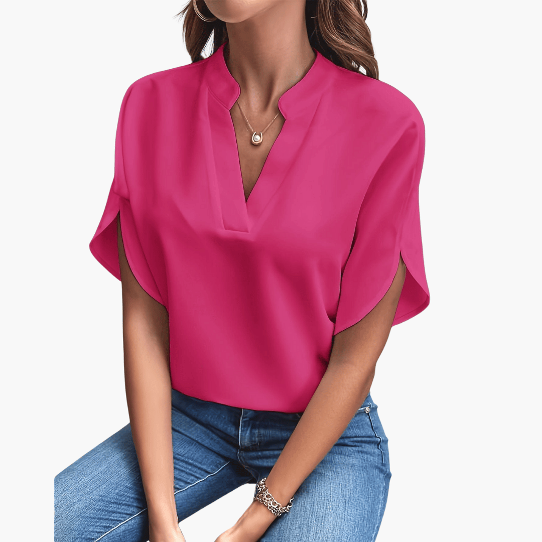 Eliana | Draped Blouse