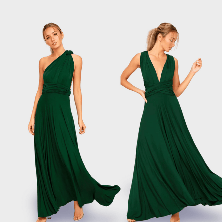 Dagmar | Wrap dress made of premium fabric for elegant appearances