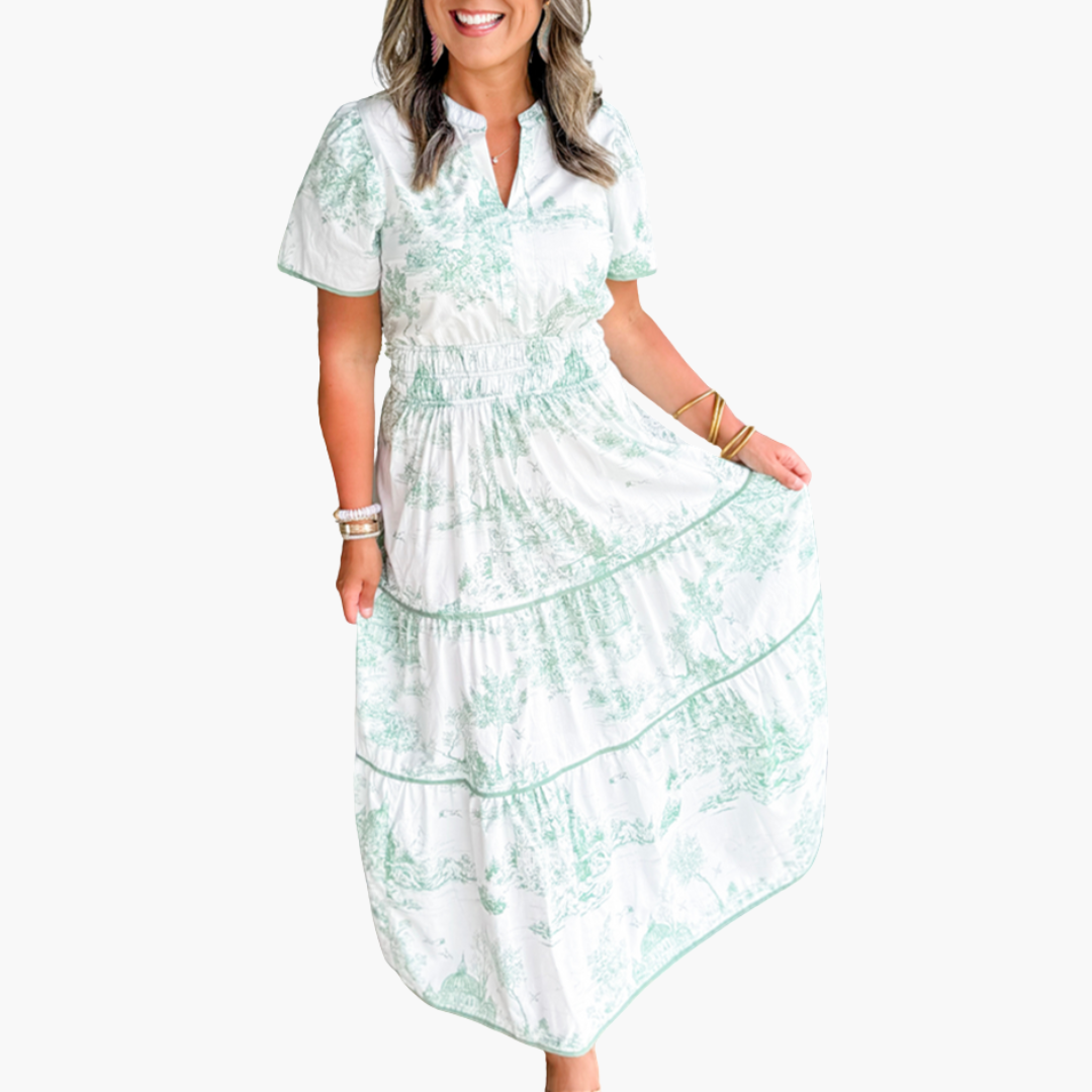 Eliza | Classic Toile Maxi