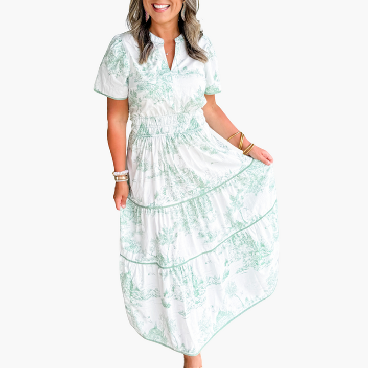 Eliza | Classic Toile Maxi