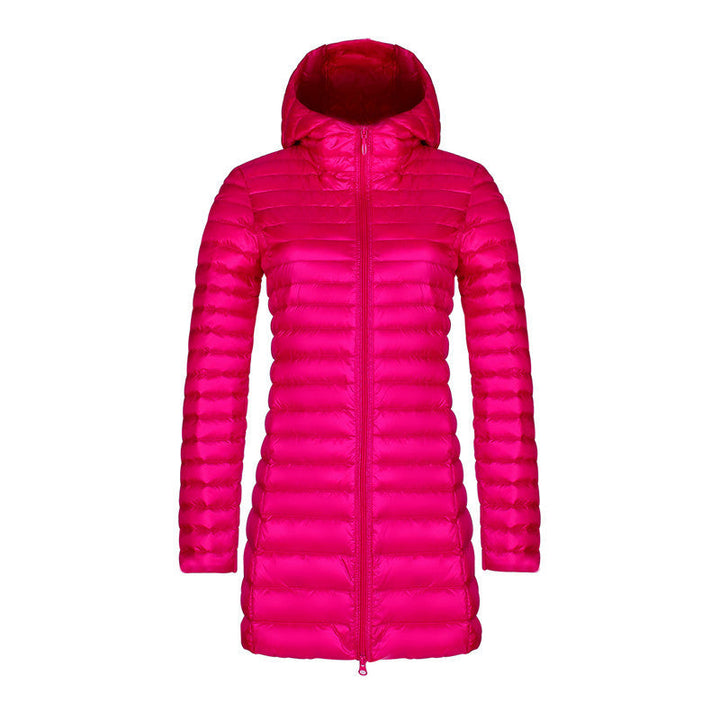 Elara | Slim Hooded Down Jacket