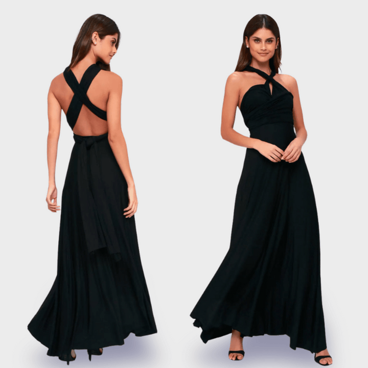 Dagmar | Wrap dress made of premium fabric for elegant appearances