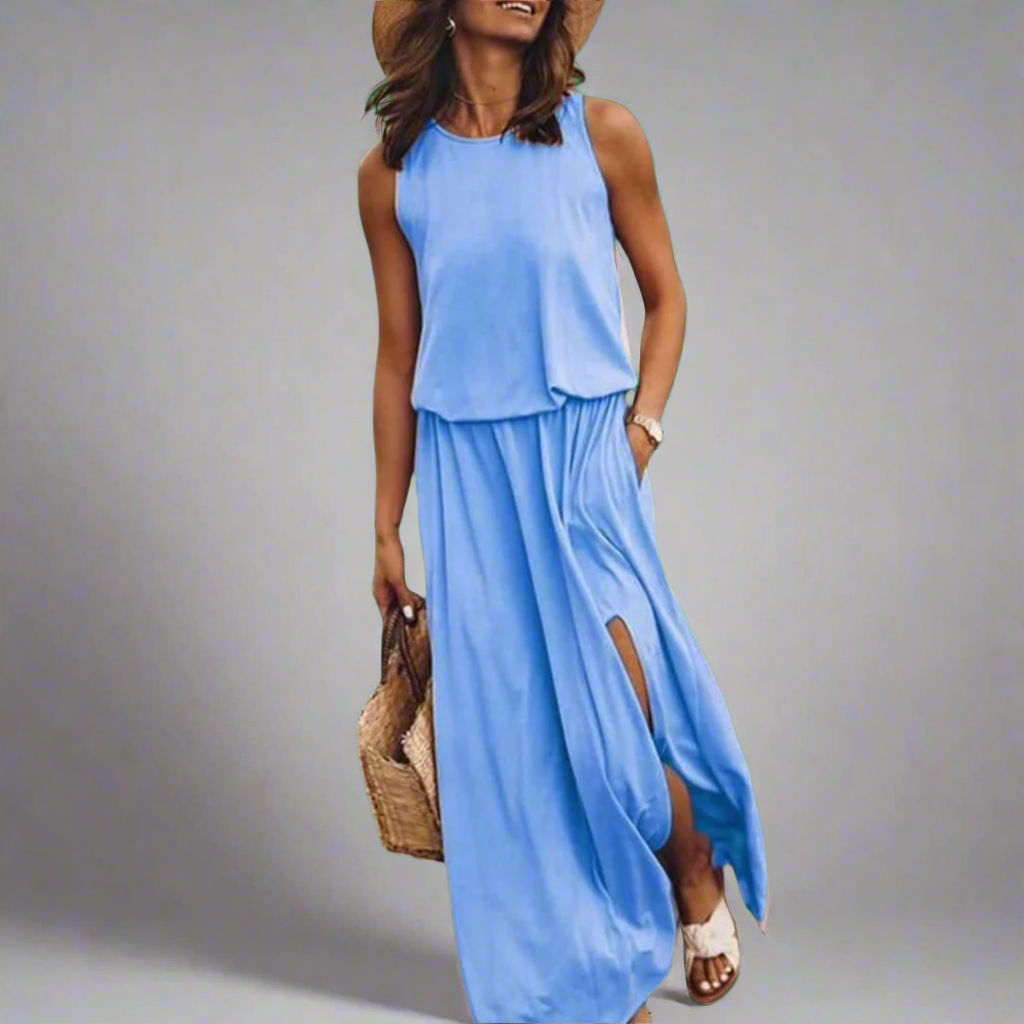 Zobelle | Elegant colourful dress made from premium quality