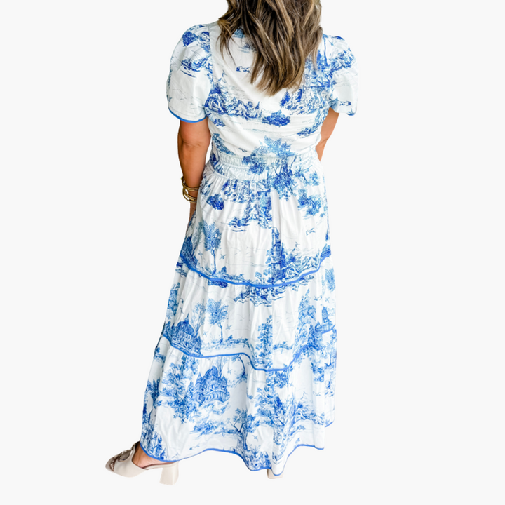 Eliza | Classic Toile Maxi