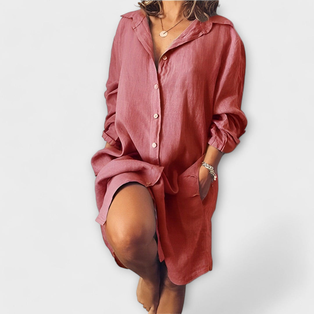 Joy | Casual linen blouse for everyday use