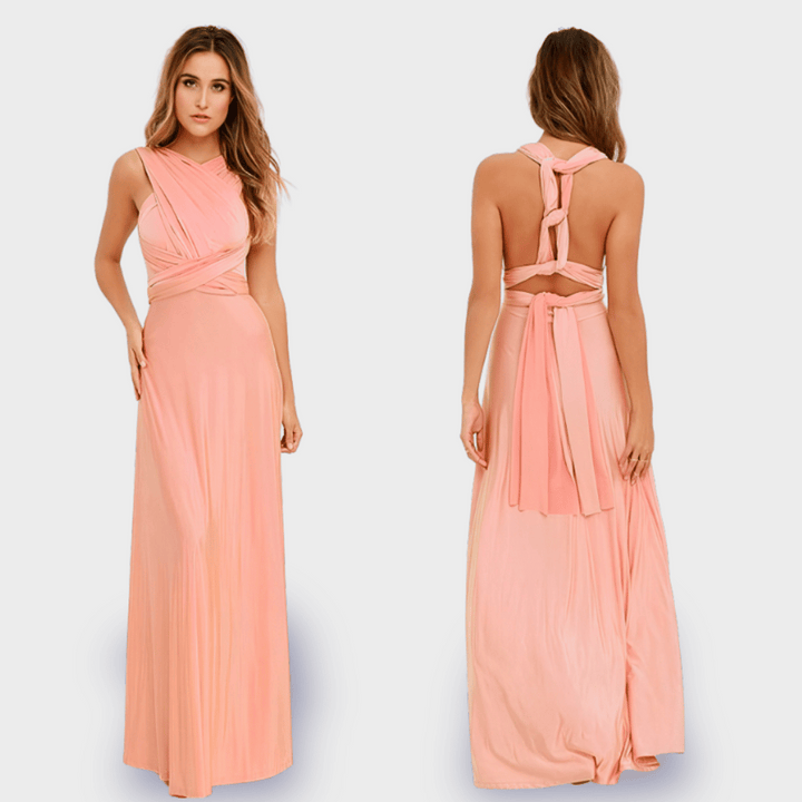 Dagmar | Wrap dress made of premium fabric for elegant appearances