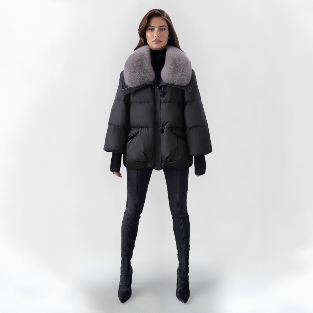 Clara | Elegant Faux Fur Jacket