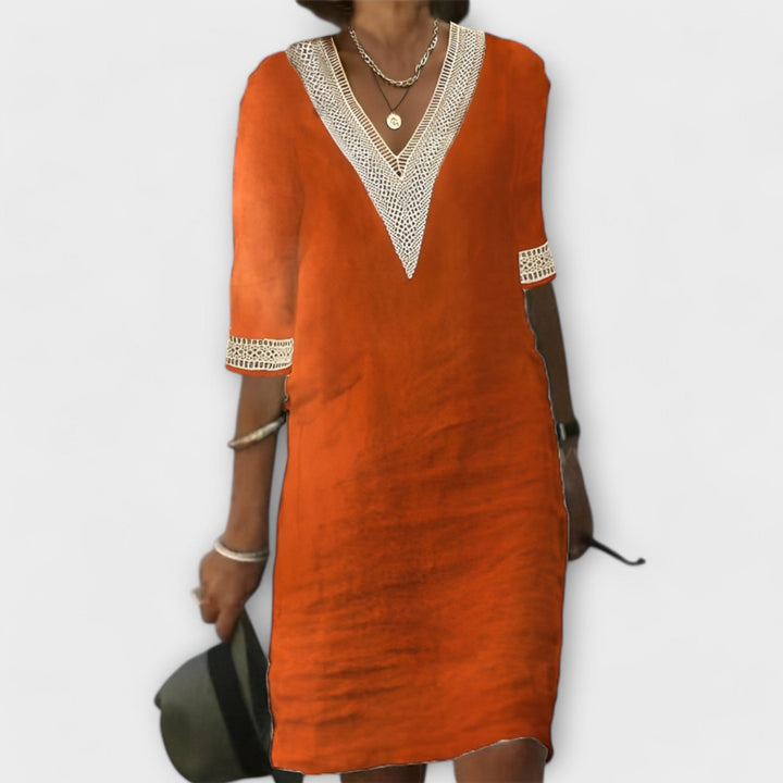 Albergaria – Cotton & Linen Summer Dress