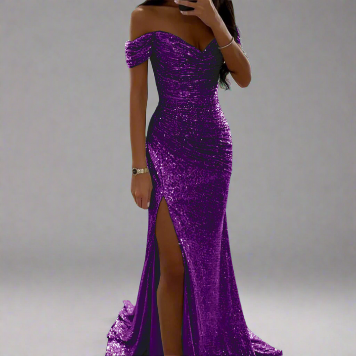 Zenobia | Shimmering dress with premium fabric for unforgettable nights