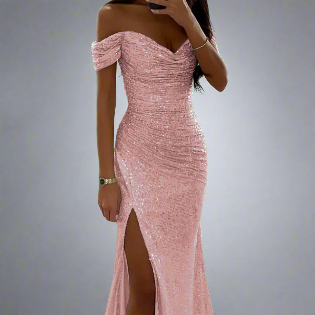 Zenobia | Shimmering dress with premium fabric for unforgettable nights