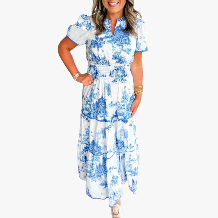 Eliza | Classic Toile Maxi