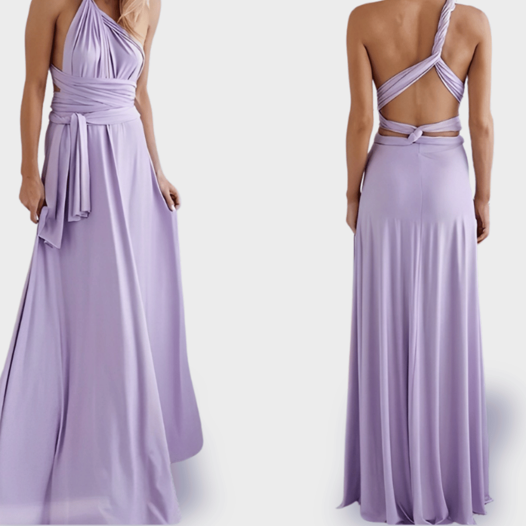 Dagmar | Wrap dress made of premium fabric for elegant appearances