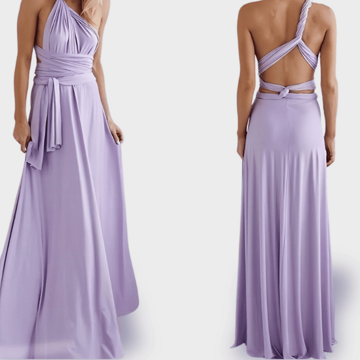 Dagmar | Wrap dress made of premium fabric for elegant appearances