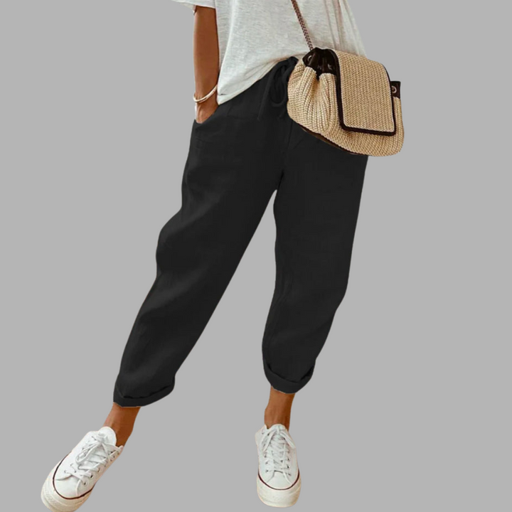 Winifred | Elegant cotton trousers