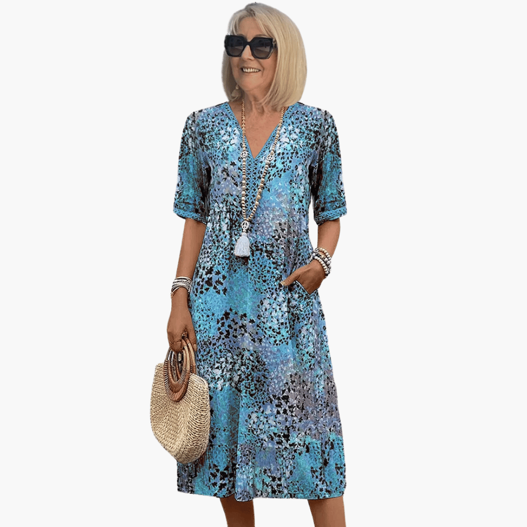 Colette™ | Vibrant Mid Dress