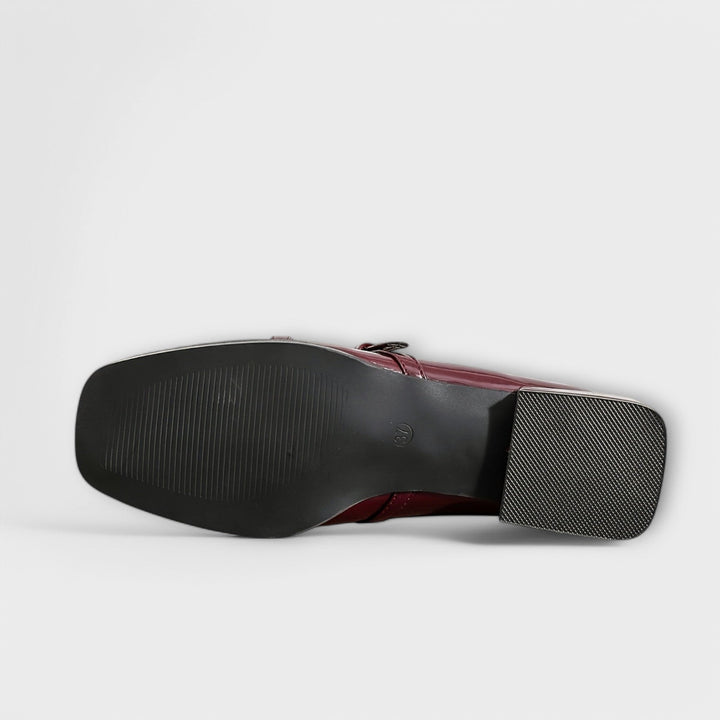 Isabel - Burgundy Loafers
