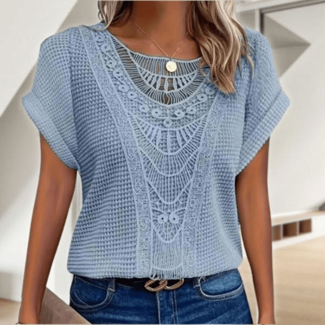 Karin™ | Elegant Ibiza-Inspired Blouse