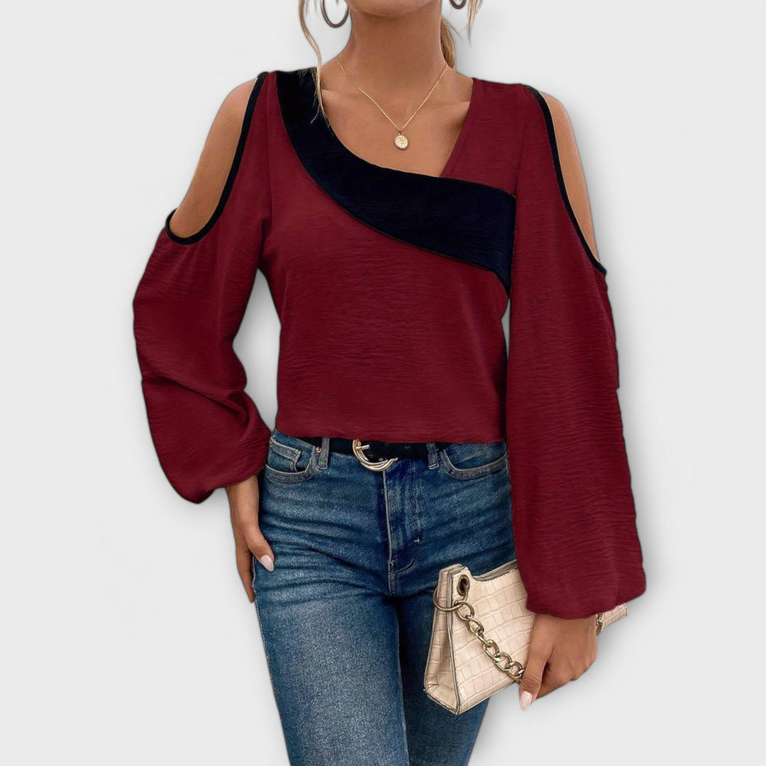 Scarlett | Blouse with square neckline