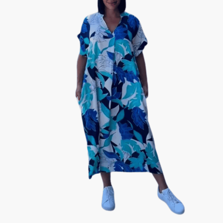 Elena™ | Elegant Floral Dress