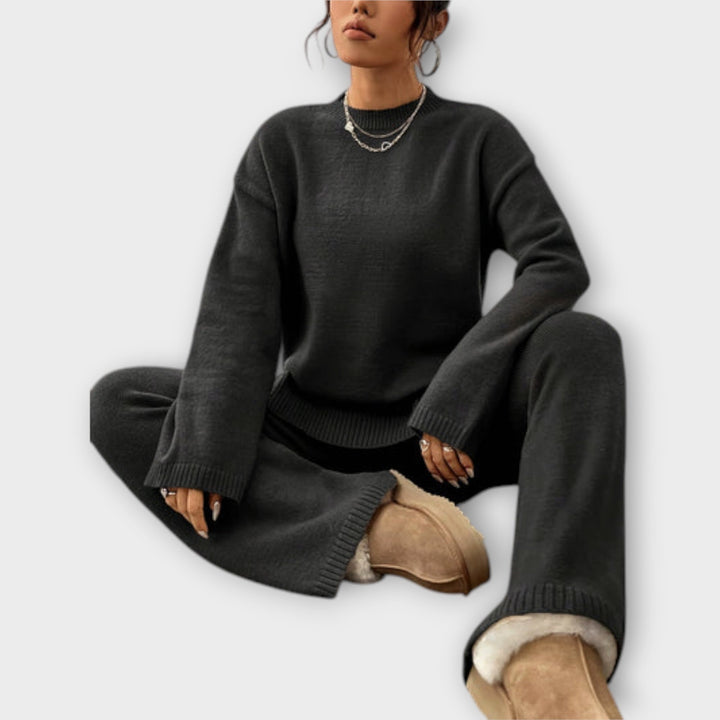 Marie – Ribbed Knit Lounge Set
