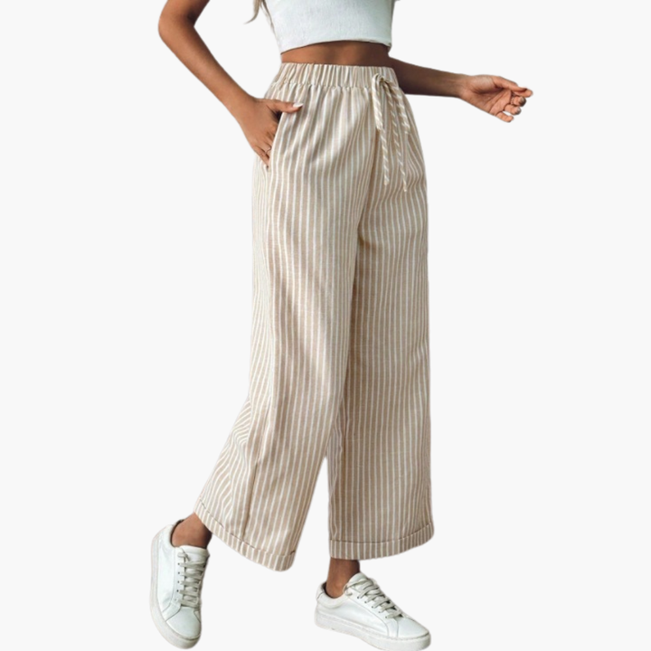 Noa | Street Style Wide-Leg Trousers